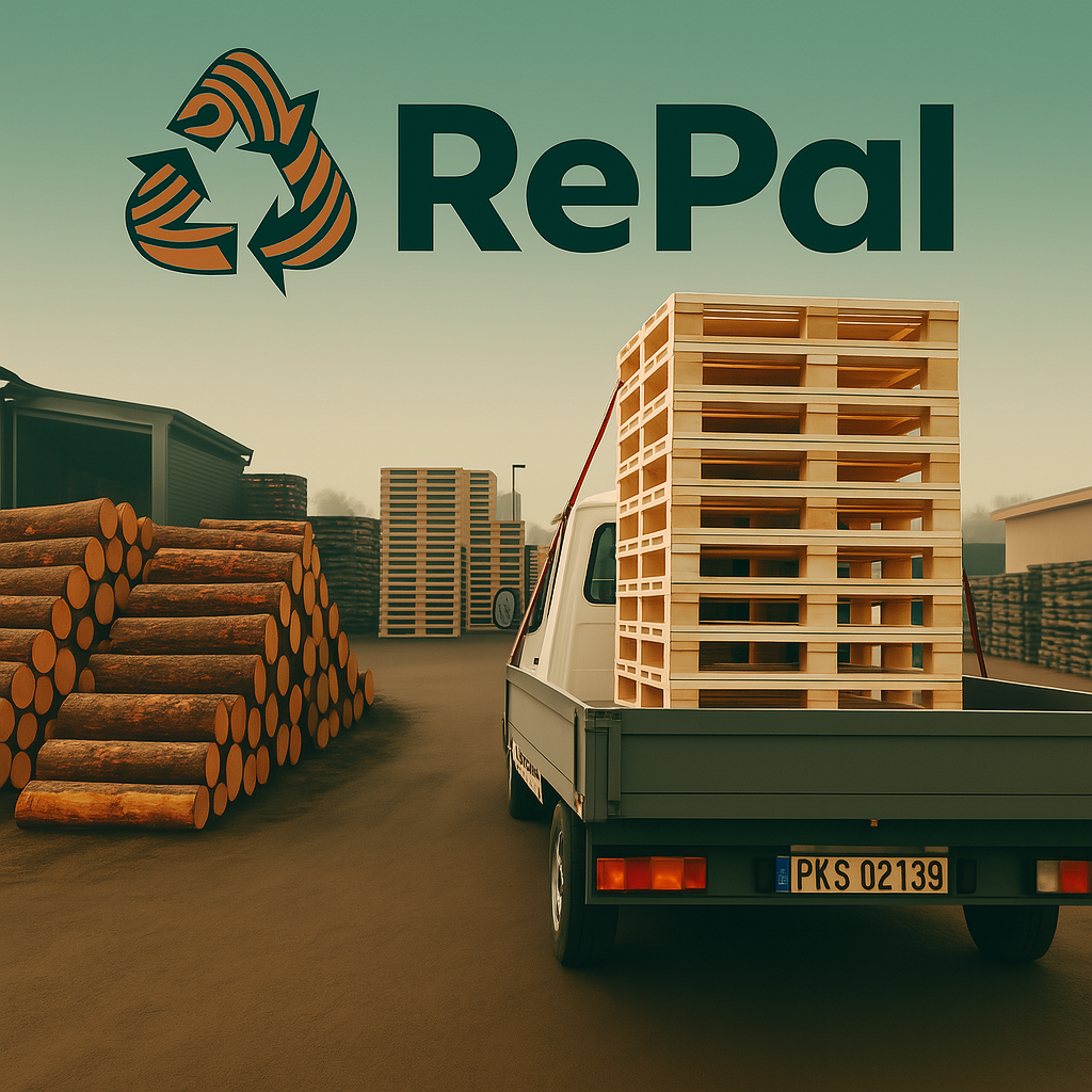 Magazyn palet RE-PAL - dostawa palet w słońcu